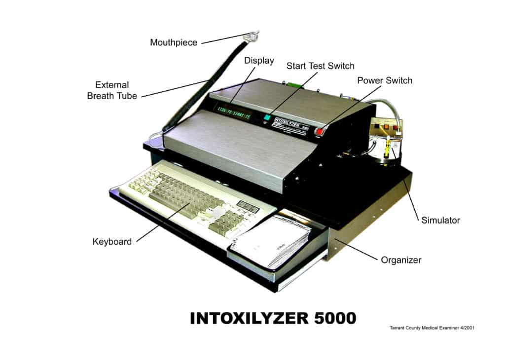 Intoxilyzer 5000 EN DWI breath testing device BAC testing myths